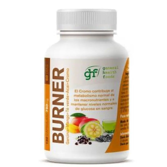 Ghf Burner 750Mg 120 Capsules