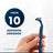 Gillette Blue3 Smooth 8+4 Rasoi usa e getta da uomo con testina girevole a 40° e striscia lubrificante, 12 pz.