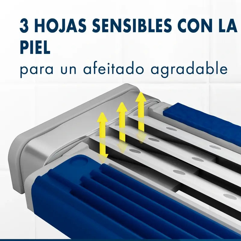 Gillette Blue3 Smooth Rasoi usa e getta da uomo, 5 pz.