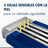 Gillette Blue3 Smooth Rasoi usa e getta da uomo, 5 pz.