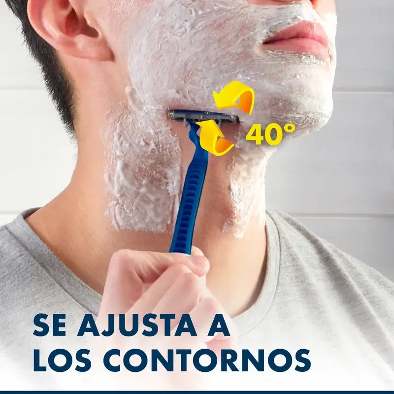 Gillette Blue3 Smooth Rasoi usa e getta da uomo, 5 pz.