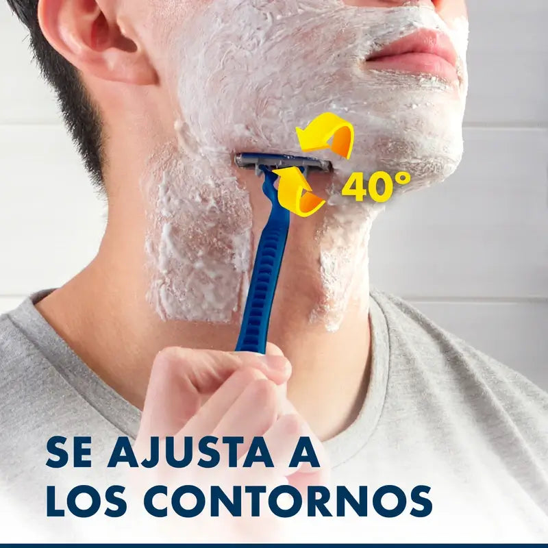Gillette Blue3 Smooth 3 Lamette usa e getta, 16 pz.