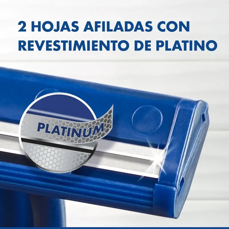Gillette Blueii Rasoi usa e getta da uomo, 20 pezzi.