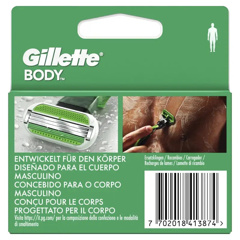 Ricariche per rasoio Gillette, 2 pezzi