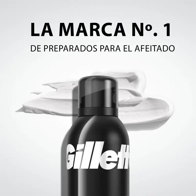 Gillette Classic Schiuma da barba per uomo , 200 ml