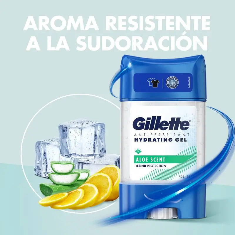 Gillette Deodorante Hydra Gel Anti Sudorazione Aloe 70Ml