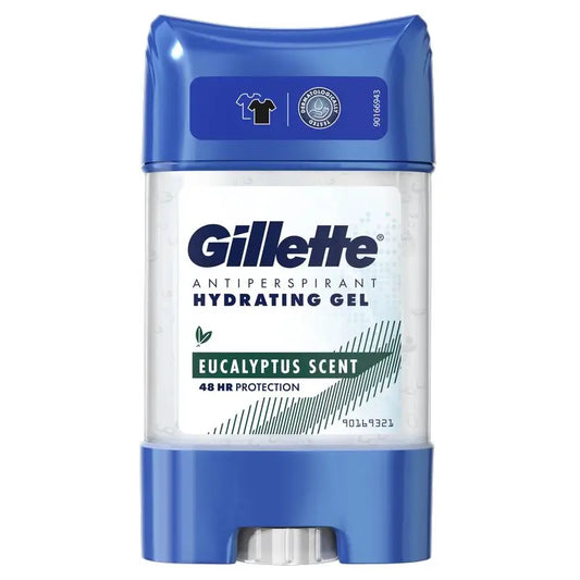 Gillette Deodorante Hydra Gel antitraspirante all'eucalipto 70 Ml