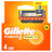 Gillette Fusion5 Power Lame di ricambio per rasoi da uomo, 4 pezzi