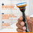 Gillette Fusion5 Power Lame di ricambio per rasoi da uomo, 4 pezzi