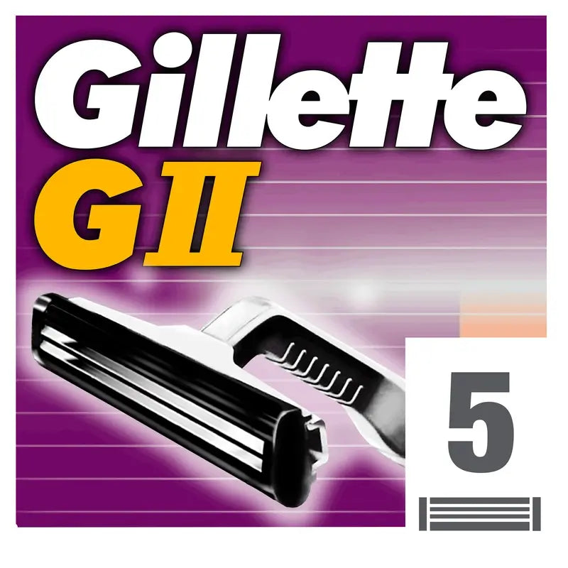 Ricarica per rasoio Gillette Gii , 5 pezzi.