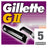 Ricarica per rasoio Gillette Gii , 5 pezzi.