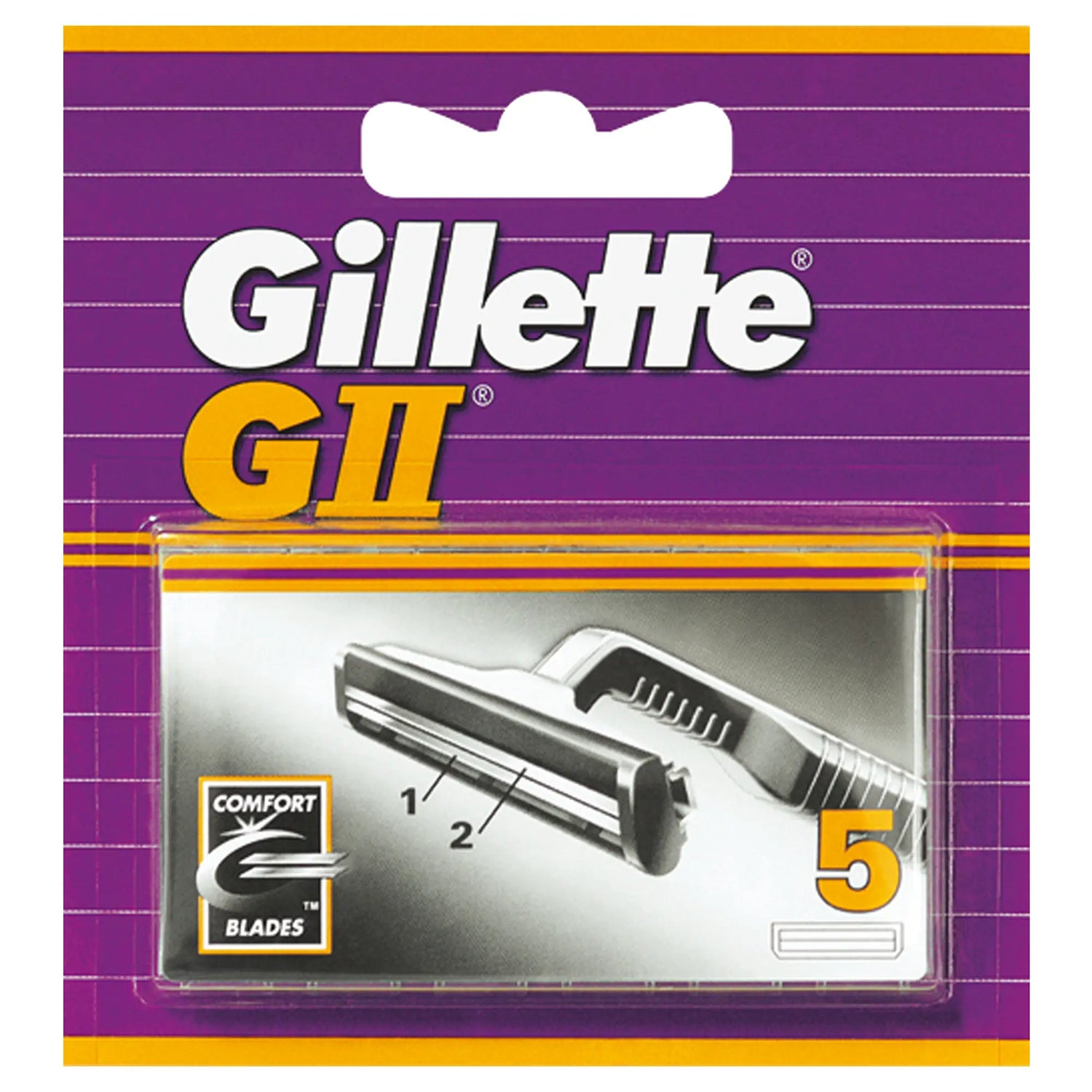 Ricarica per rasoio Gillette Gii , 5 pezzi.