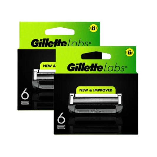 Ricariche Gillette Labs, 6 x 2 pezzi.