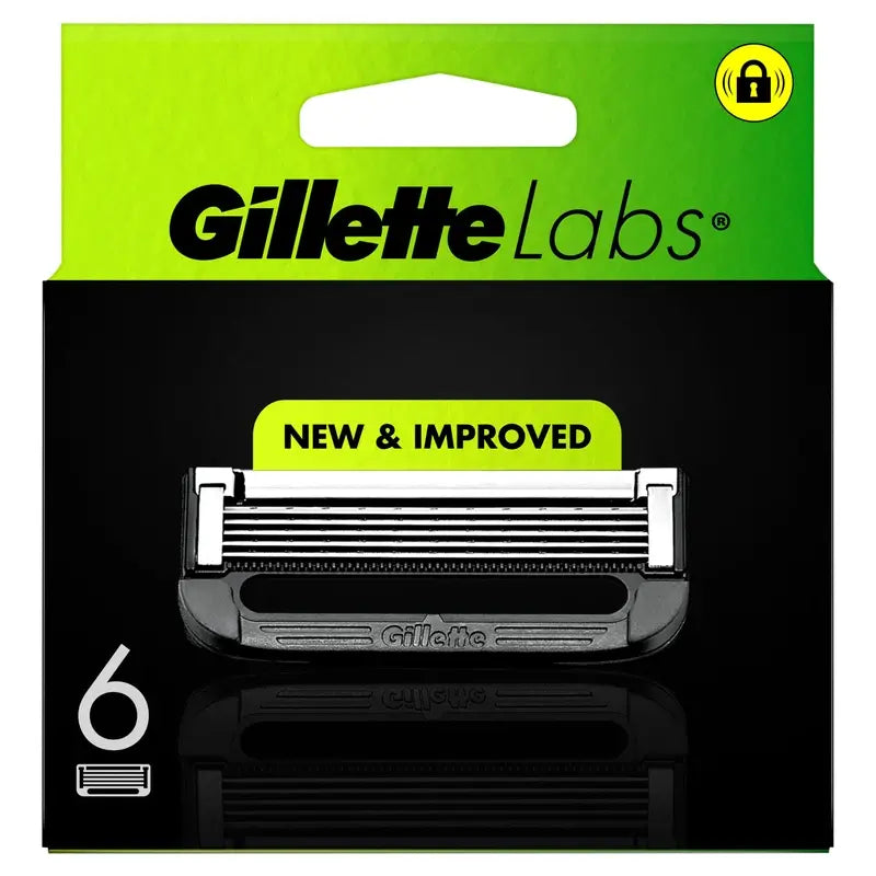 Ricariche Gillette Labs, 6 x 2 pezzi.