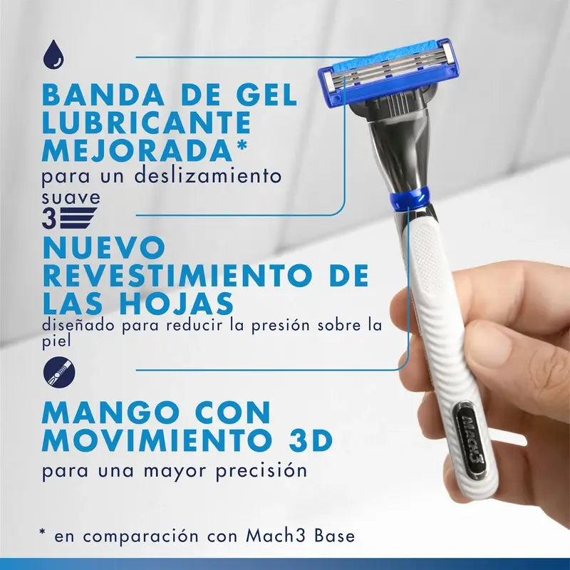 Ricariche per rasoio da uomo Gillette Mach3 Turbo , 4 pz.