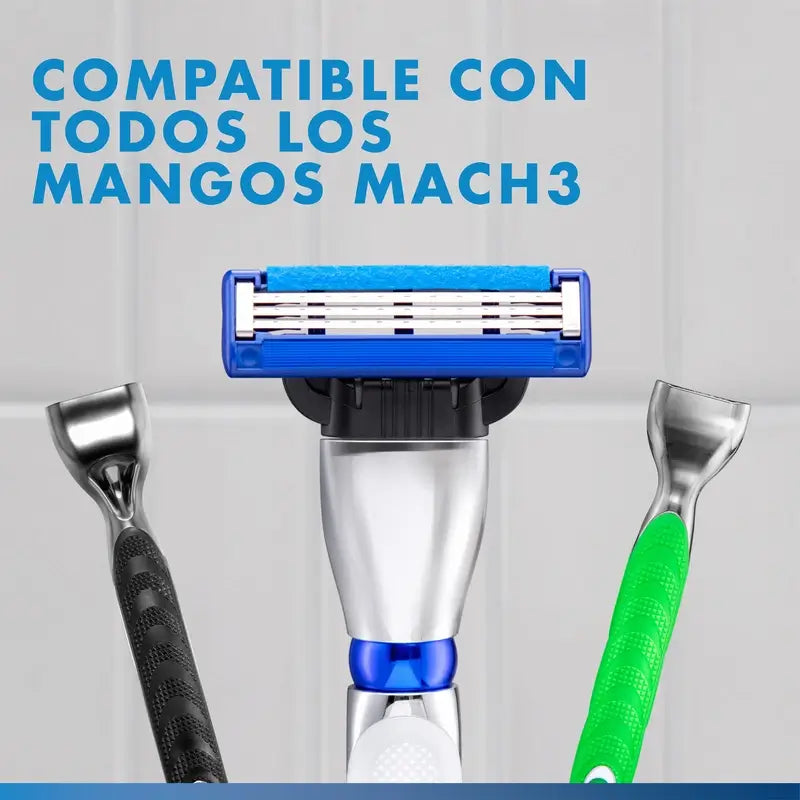 Ricariche per rasoio da uomo Gillette Mach3 Turbo , 4 pz.