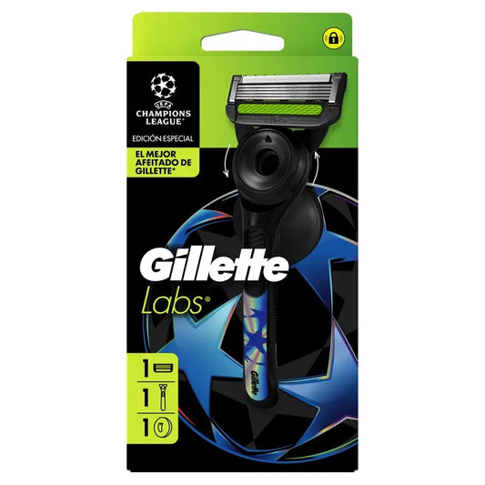 Rasoio Gillette Labs con barra esfoliante + 1 ricarica e appendino