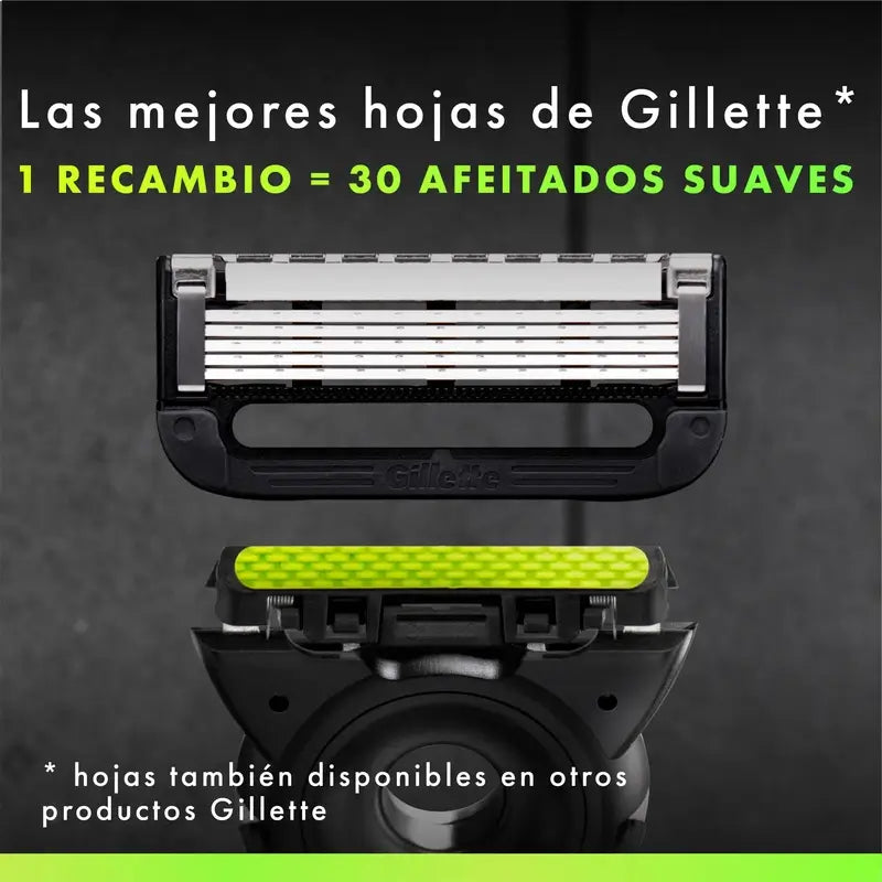 Rasoio Gillette Labs con barra esfoliante + 1 ricarica e appendino