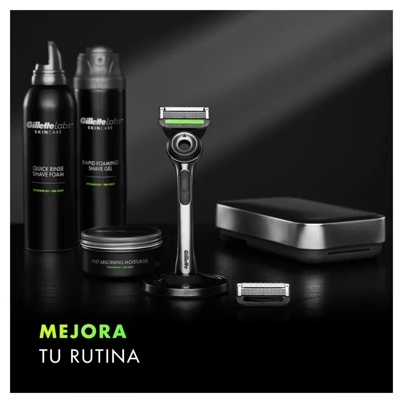 Rasoio Gillette Labs con stick esfoliante + 5 ricariche