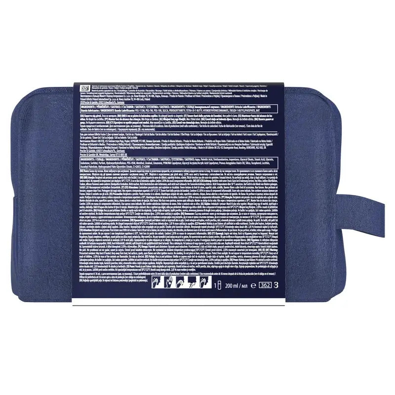 Confezione Gillette Proglide con rasoio + 1 ricarica + gel