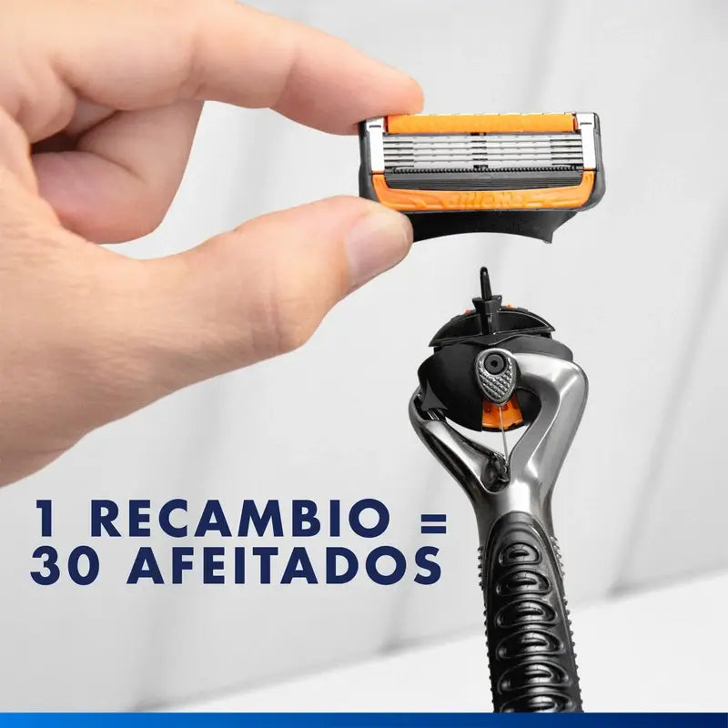 Gillette Proglide Power 1 Rasoio , 2 ricariche