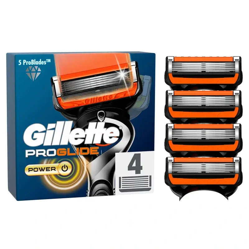 Gillette Proglide Power Ricariche per rasoio da uomo, 4 pz.