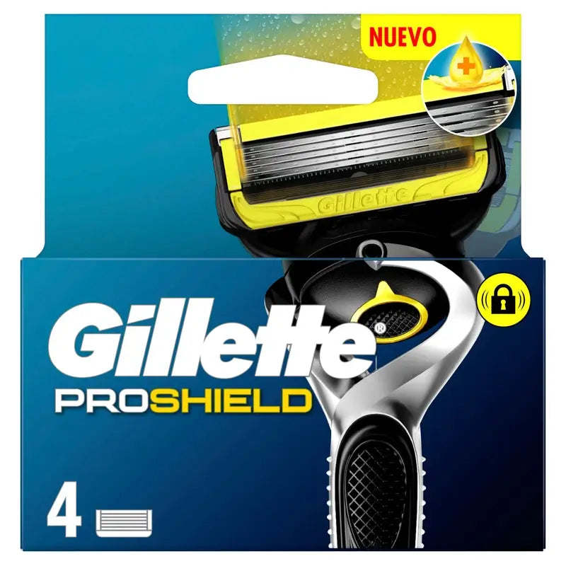 Ricariche per rasoio da uomo Gillette Proshield, 4 pz.