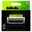 Gillette Labs Ricariche per la rasatura, 6 lame