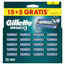 Ricarica Gillette Mach3, 20 ricariche
