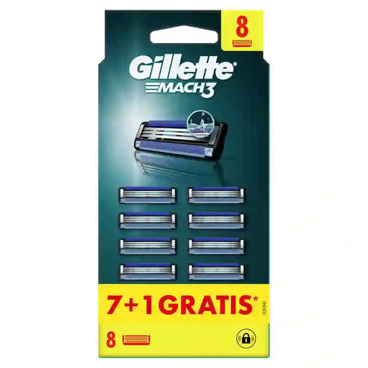 Ricarica Gillette Mach3, 7+1 ricariche
