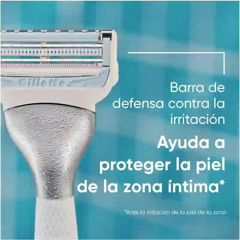 Gillette Ricariche Intime e Inguinali, 4 ricariche