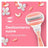 Rasoio per la depilazione femminile Gillette Venus Comfortglide Spa Breeze, 1 manico + 3 ricariche