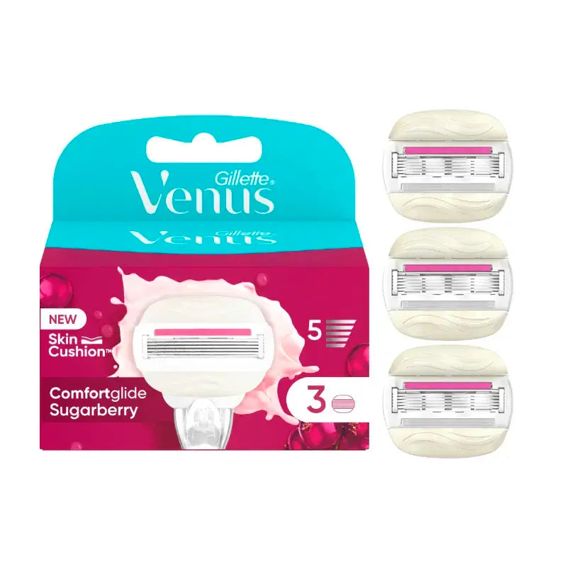 Venus Comfortglide Sugarberry con Olay, 3 pz.
