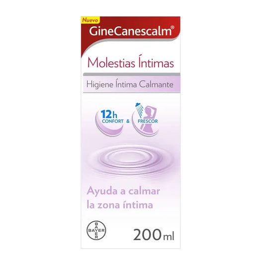 Ginescanes GineCanescalm Gel per il disagio intimo, 200 ml