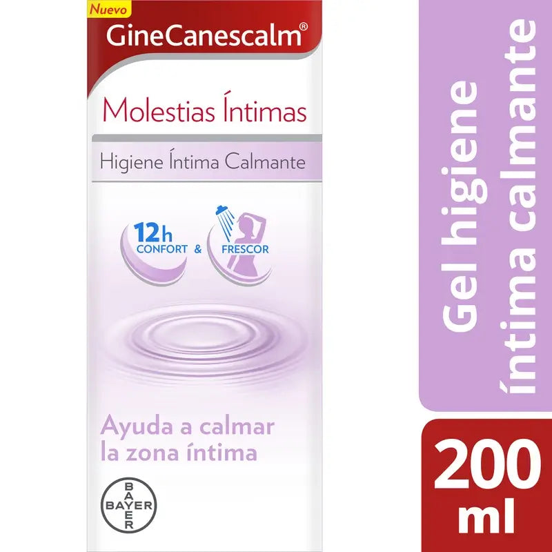 Ginescanes GineCanescalm Gel per il disagio intimo, 200 ml