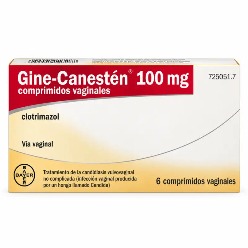 Gine-Canesten 100 mg, 6 compresse vaginali