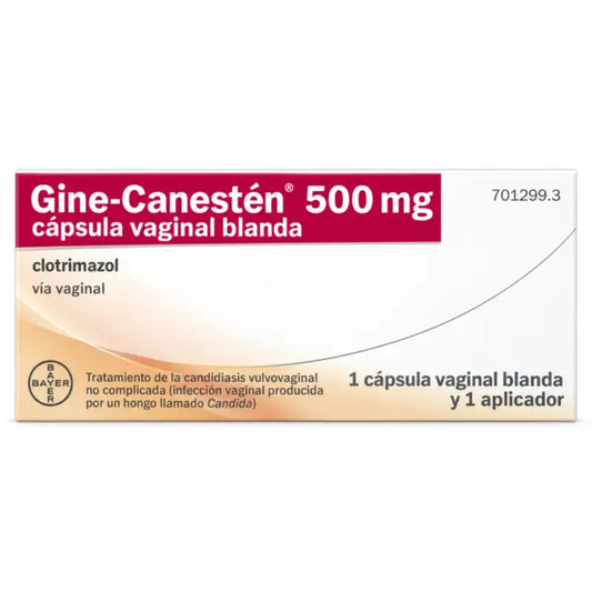 Gine-Canesten 500 mg, 1 capsula vaginale
