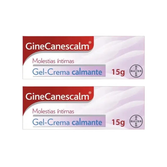 Ginescanes GineCanescalm Gel-Crema Lenitiva, 2X15 Gr