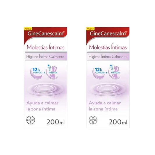 Ginescanes GineCanescalm Gel Intimo, 2X200 Ml