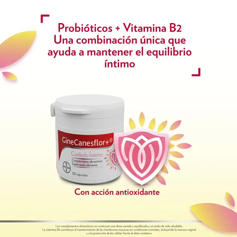 Gine-Canestén Gynecanesflor+, 30 Capsule