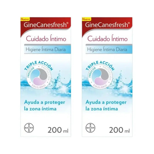 Ginescanes GineCanesfresh Gel Intimo, 2X200 Ml