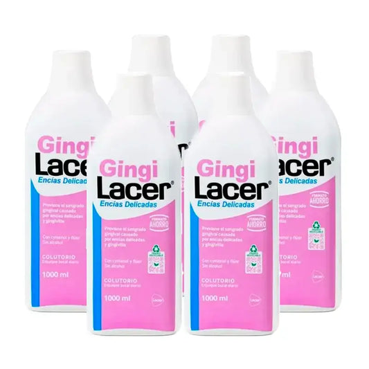 Gingilacer Collutorio, Confezione 6 x 1000 ml
