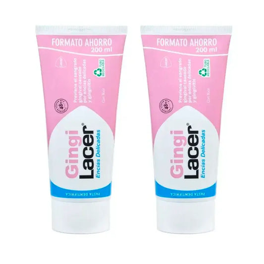 Gingilacer Duplo Dentifricio, 2 x 200 Ml
