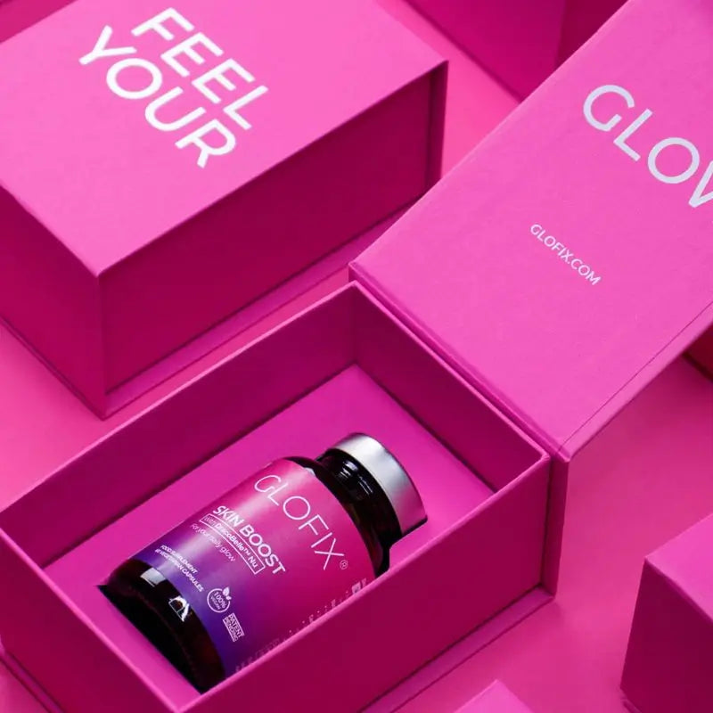Glofix Skin Boost Integratore alimentare di bellezza, 60 capsule