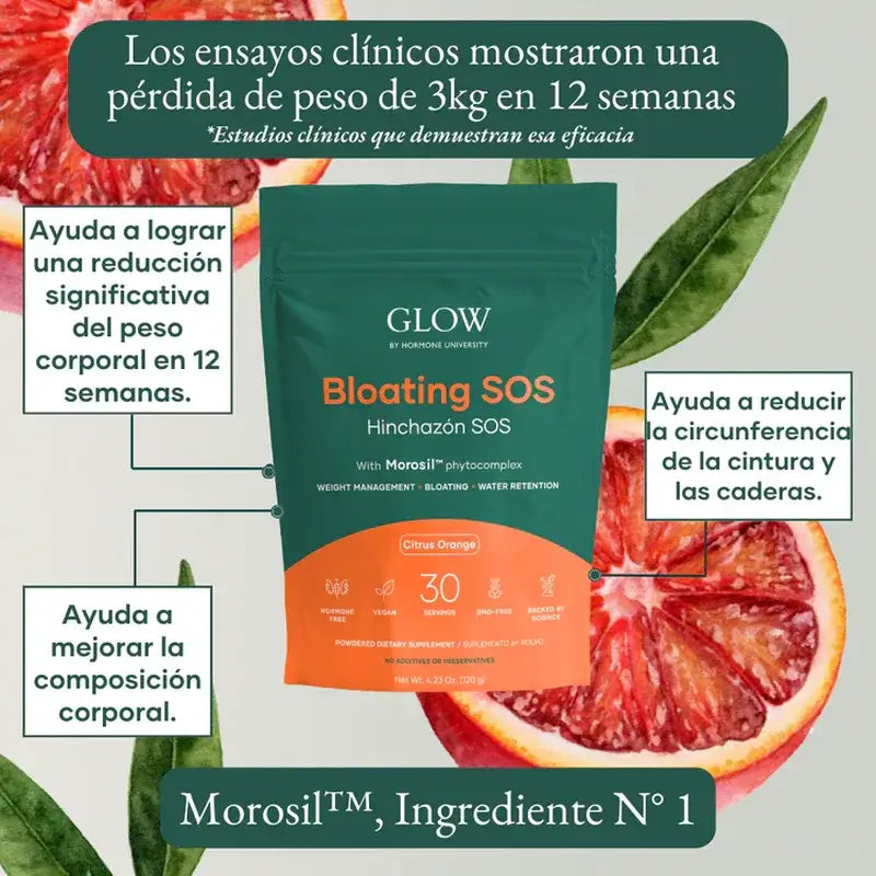 Glow Bloating SOS Gonfiore addominale, 120 g