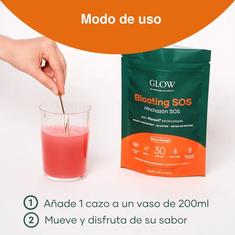 Glow Bloating SOS Gonfiore addominale, 120 g