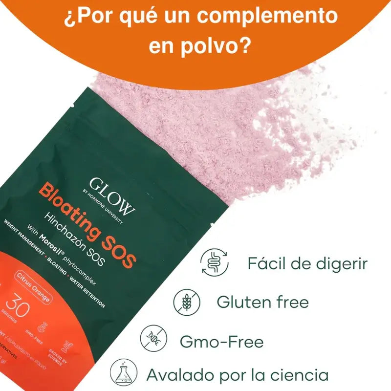 Glow Bloating SOS Gonfiore addominale, 120 g
