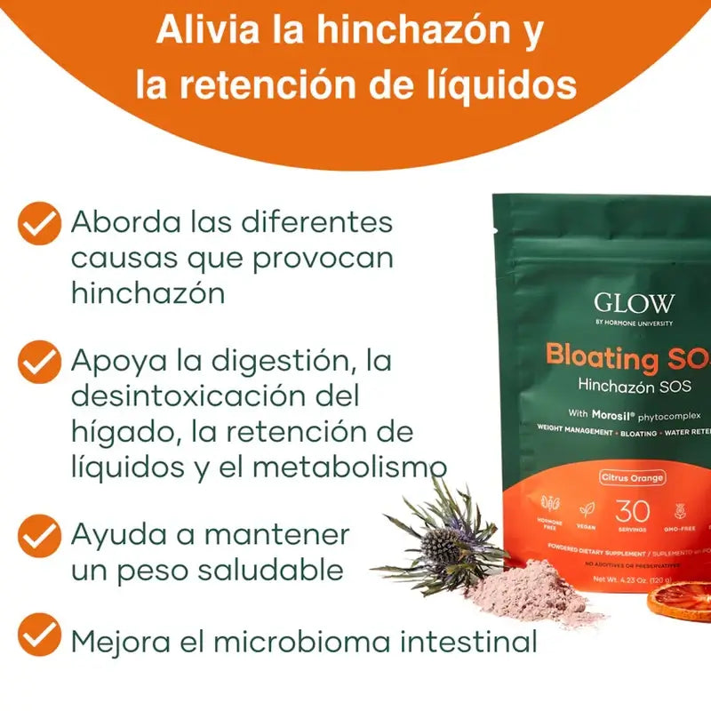 Glow Bloating SOS Gonfiore addominale, 120 g