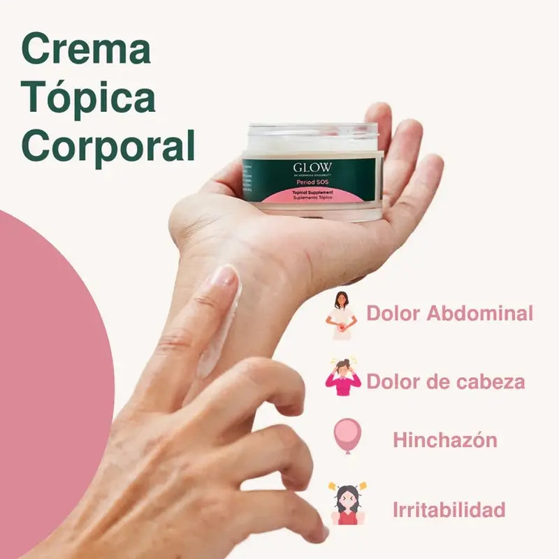 Crema corpo botanica Glow Period Sos , 50 ml
