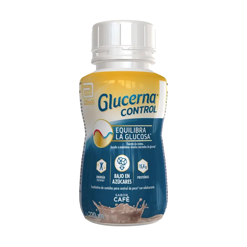 Glucerna Control Aroma Caffè, 4 flaconi x 220 ml